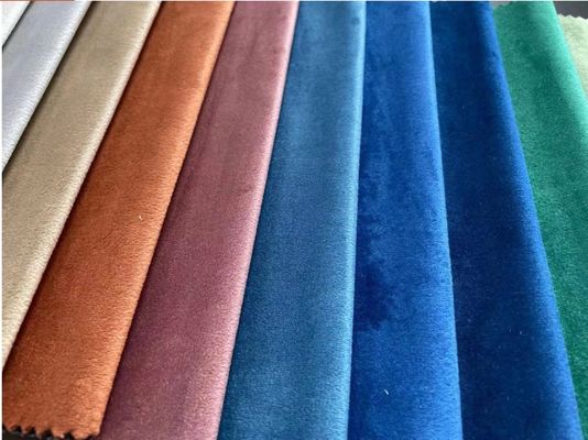 Ткань софы бархата Голландии Felpa ткани драпирования бархата домашней ткани оранжевая